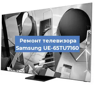 Замена светодиодной подсветки на телевизоре Samsung UE-65TU7160 в Красноярске